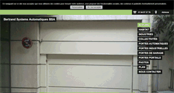 Desktop Screenshot of bsa-portes-automatiques.fr
